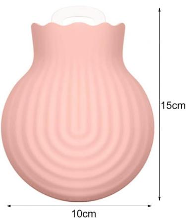 Portable Rubber Heat Bottle Cushion for Women - Natural Water Filled Heating Pad (Green 10x15 cm) | International Shipping Available - Buy Online on GoSupps.com