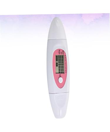 Uonlytech 2pcs 3 1 Digital Facial Water Oil Tester Facial Moisture Oil Meter Moisture Meter Grease Test Pen 13.5X2 CMx2pcs Pink+whitex2pcs - Buy Online on GoSupps.com