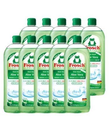 Set sale Asahi Kasei Frosch Frosch Dish detergent Aloe Vera Refill (750mL) 10 pieces Refill