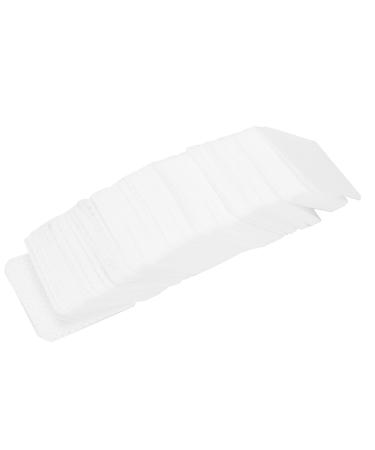 DUANxiaoyanK Pack of 200 lint-free cotton wipes lint-free nail wipes clean nail polish remover pads