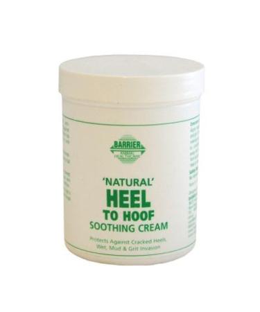 Barrier Natural Heel to Hoof Soothing Cream with essential oils - For anti-fungal anti-bacterial protection. Helps scabs soften and fall away naturally (250ml or 1 litre tub) 250 ml (Pack of 1)