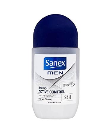 Sanex Sanex Dermo Active Control Roll-On Deodorant for Normal Skin 50 ml Pack of 6