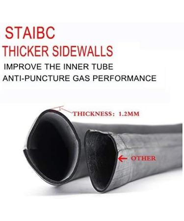 StaiBC 10x2.50 Butyl Inner Tube 2-Pack for 10 Inch Electric Scooter - Valve Angle CR202 Replacement - Buy Online on GoSupps.com