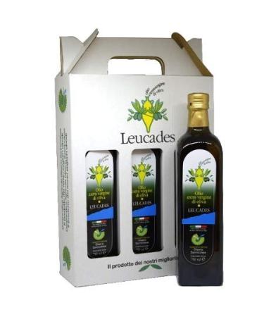 Gift idea: Leucades delicate Evo oil packaging 3 x 0.75L bottles