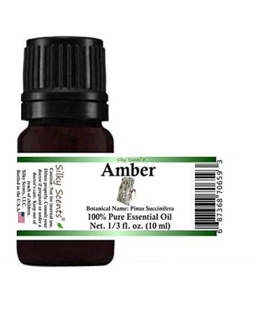 Silky Scents Amber Essential Oil 100% Pure & Natural 10 ML