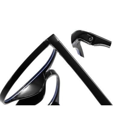 Large Anti-UV Reading Glasses +350 | Blue Light Blocking Computer Readers | Robust Round Flat Mirror - Fuqinqingoz - Buy Online on GoSupps.com