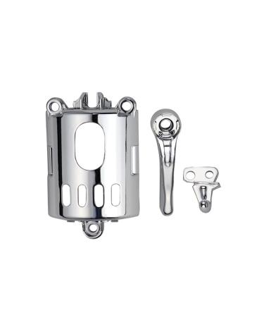 2024 Replacement Plastic DIY Cordless Electric Hair Clippers DIY Parts Cover Kit for Wahl (8591 8148 8504) Silver