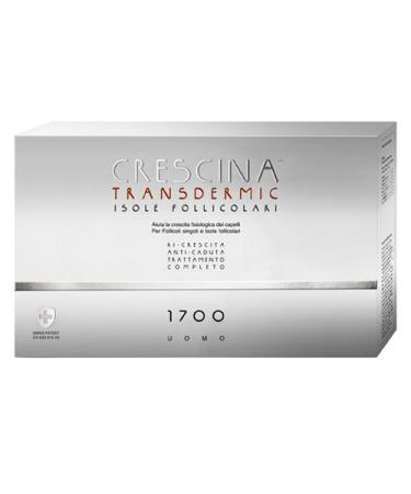 LABO CRESCINA TRANSDERMIC ISOLE FOLLICOLARI COMPLETE TREATMENT RI-CRESCITA + ANTI-CADUTA 1700 Hair Care Men 20+20 Viale