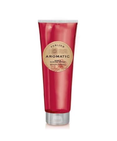 Perlier Doccia Schiuma Aromatic Rosa Rossa di Damasco e Muschio Bianco 250 ml Made in Italy Italian Import
