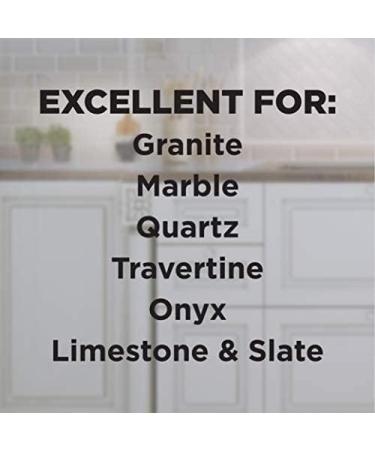 Weiman Granite Cleaner Polish and Protect 3 in 1-2 Pack - Streak-Free pH Neutral Formula for Daily Use on Interior & Exterior Natural Stone - Buy Online on GoSupps.com