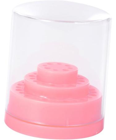 Healeved 1pc Nail Bit Holder Nail Bit Organizer Display Box Manicure Pink - Buy Online on GoSupps.com