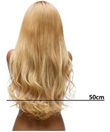 Hair2Heart Real Hair Extensions - Wavy Bondings 100 Strands 0.5g 50cm - Light Blonde #60 - Buy Online on GoSupps.com