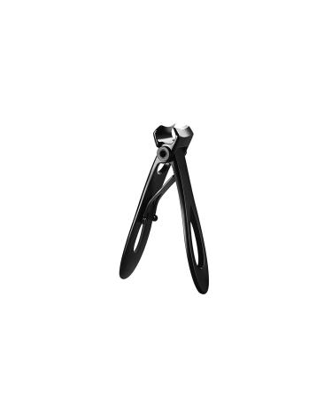 UNbit Nail Cutter Stainless Steel Nail Cutter Trimmer Clippers Multi-Function Big Mouth Anti-Splash Single Large Manicure Pedicure Care Scissors (Color : Schwarz)