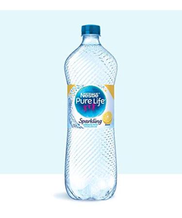 Nestle Sparkling Water Lemon 12 Count 12 L