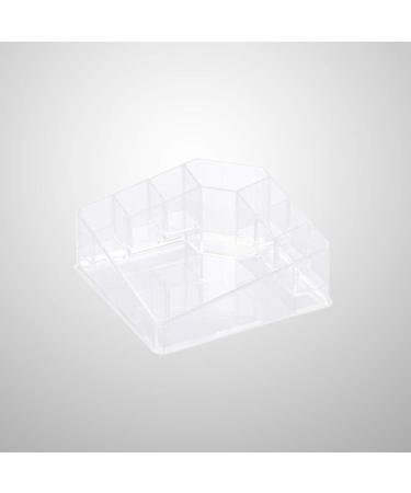 Anncus Makeup Box Acrylic Cosmetics Organizer Desktop Storage Rack for Lipsticks Blusher Eye Shadow Pressed Powder - (Color: 2) - Buy Online on GoSupps.com