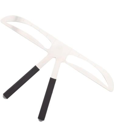 FOMIYES 3pcs Eye Brow Shaping Kit Eyebrow Grooming Stencil Eyebrow Drawing Tool Eyebrow Card Modify Calipers 1 count (Pack of 1) As Shownx3pcs - Buy Online on GoSupps.com