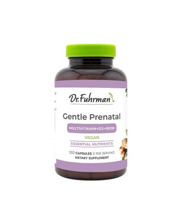 Dr. Fuhrman's Gentle Prenatal Multivitamin & Mineral Supplement with Iron - 120 capsules