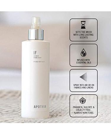 APOTHIA - Soul Air Mist | Mahogany & African Ginger| Indoor Room Spray | Premium Essential Oils | 8 oz | 236 ml | Small Batches for Luxury Quality - Buy Online on GoSupps.com