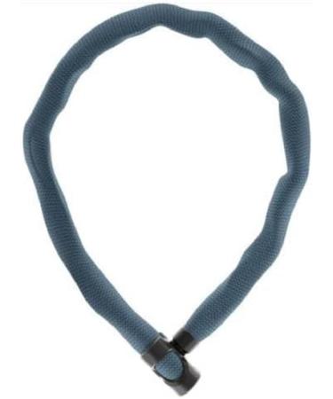Abus chain lock Ivera Chain 7210-Bicycle lock with highly flexible IvyTex art fiber coating-Abus Security level 8 Metal Blue 85 cm