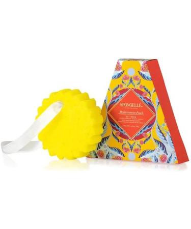 Spongell | Rivera Collection Infused Buffer Sponge | Oils of Basil & Lemon | Vegan Friendly Cruelty-Free | 20+ Uses | Mediterranean Peach - Buy Online on GoSupps.com