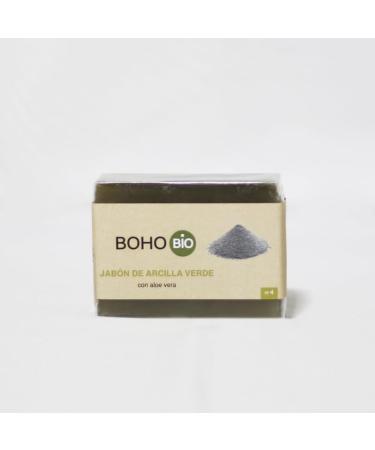 Boho Organic Green Clay Soap 100 g 100 g 500 ml
