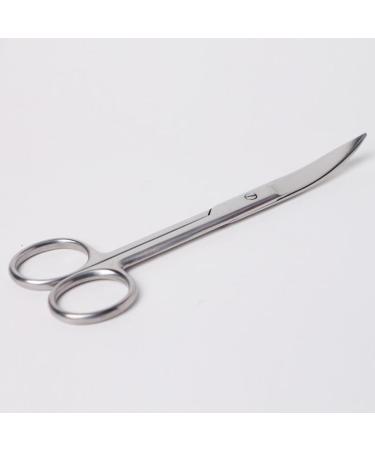 minkissy Facial Hair Men Curved Craft Cosmetics Curved for Eyebrows Nose Hair Trimmer Eyebrow Gauze Man Makeup medium Silver - Buy Online on GoSupps.com