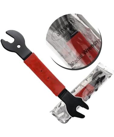 Double Sided Pedal Wrench 15/16/17mm - Bicycle Pedal Removal Tool for Bike Maintenance & Repair - Red - Buy Online on GoSupps.com