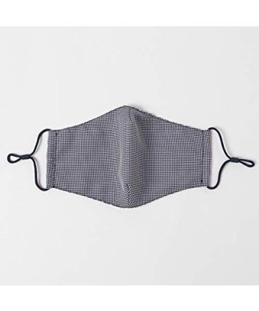 Buy Dustproof Cotton Face Mask - UV Protective Reusable Navy Plaid 2 Layers for Men & Women | TPZA92721 - Buy Online on GoSupps.com