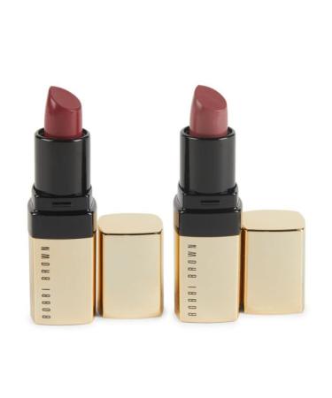 Bobbi Brown Luxed Up Lips Lipstick Duo - Hibiscus & Desert Rose | International Shipping Available - Buy Online on GoSupps.com