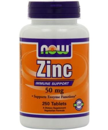 Now Foods Zinc Gluconate 50mg Tablets - 750 Tablets - Buy Online on GoSupps.com