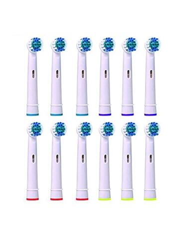 LEZHISNUG 12pack Replacement Toothbrush Heads Compatible with Oral b Electric Toothbrushes Replacement Brush Heads Fit for Advance Power/Pro Health/Triumph/3D Excel/Vitality Precision Clean