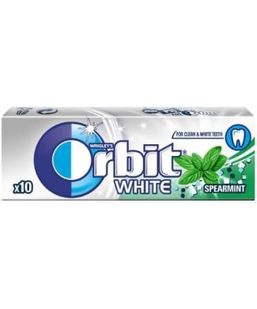 10-30 Packs of Original WRIGLEY'S Orbit/Extra Chewing Gum Packs Fresh Stock (Orbit - White Spearmint 20 Pack) Helps with Oral Hygiene for Healthy Teeth and Gums Sold By Kidzbuzz