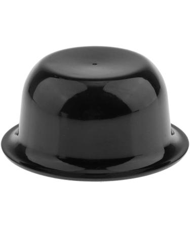 Premium Black Shaving Soap Bowl - Plastic Cup for Effortless Shaving | International Shipping Available - Buy Online on GoSupps.com