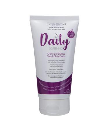 Daily Stretch Mark Treatment Brazilian Cream Michelle Marques Formulated to Soften & Reduce the Appearance of Stretch Marks Provides Deep Hydration to Improve Skin Elasticity & Texture (150g/5.29oz)
