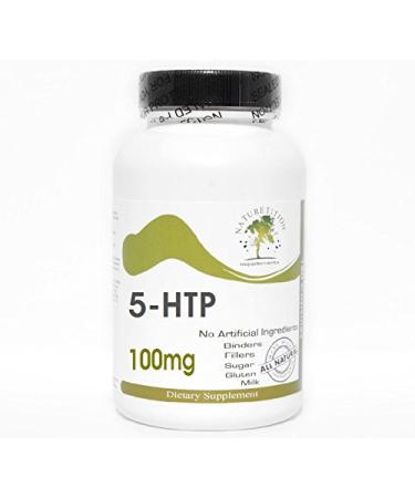 5-HTP 100mg 180 Capsules - No Additives Naturetition Supplements