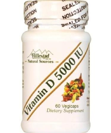 Dialyvite Hillestad Pharmaceuticals - Vitamin D 5000 IU - 60 Tablets