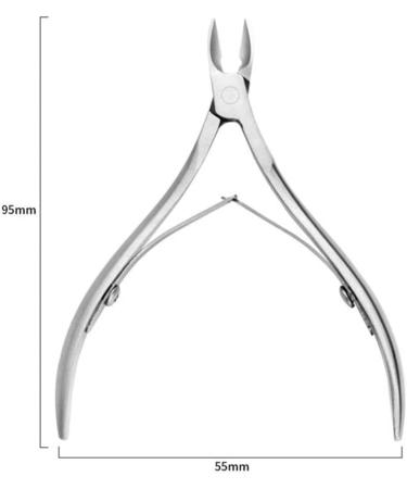 SCOOVY Solid Professional Toenail Nail Cuticle Nipper Care Stainless Steel Nail Cuticle Clipper Dead Skin Remover Manicure Trimmer Tool - Buy Online on GoSupps.com