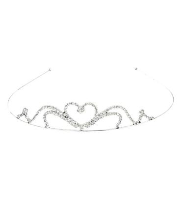 minkissy Bride Hair Clip Rhinestone Barrettes Rhinestone Hair Accessories Bridal Hair Clip Wedding Hair Clip Hair Accessories for Kids Hair Clips for Kids Hair Crown Child Rhinestones