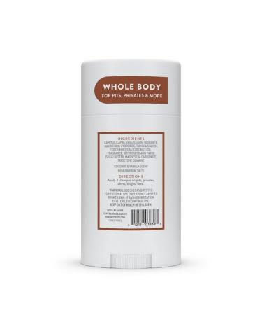 Native Whole Body Deodorant Stick Contains Naturally Derived Ingredients Deodorant for Men and Women | 72 Hour Odor Protection Aluminum Free with Coconut Oil and Shea Butter | Coconut & Vanilla - Buy Online on GoSupps.com