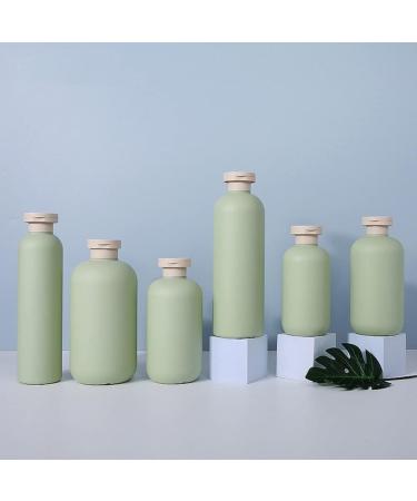minkissy 3pcs Flip Cap Shampoo Bottles Empty Sub Package Squeeze Bottles Shower Gel Bottle Refillable Containers for Shampoo Lotions Cream Wash Conditioner Green 12.8x5.8cm - Buy Online on GoSupps.com