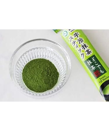 Morihan Uji Matcha Sticks Anywhere Matcha 0.07 oz (1.8 g) 30 Pieces Easy to Melt Individually Packaged Portable - Buy Online on GoSupps.com