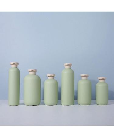 Fomiyes Refillable Squeezing Bottles - 400ml Travel Lotion & Shampoo Bottle with Hinged Lid - Set of 3 Green - Perfect for Cleaning Solutions & Lottery Use - Buy Online on GoSupps.com