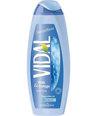  VIDALFORCE Vidal Sensitive Talco Liquid Shower Gel 500 ml Set of 6 Pieces - Buy Online on GoSupps.com