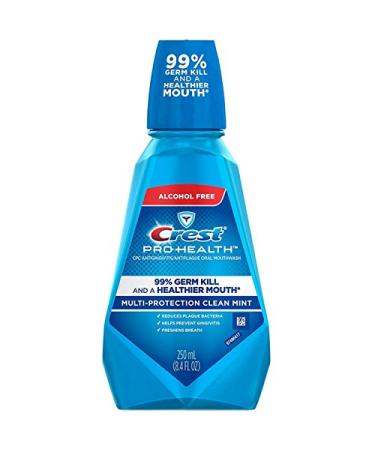 Crest Pro-Health Antiplaque Oral Mouthwash Multi-Protection Mint 8.4 oz ( Pack of 3)