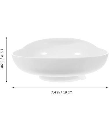 Large Scoop Plate Eating Aid with Suction Base for Elderly and Disabled and Users with Limited Dexterity - Buy Online on GoSupps.com