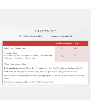Advanced Bionutritionals Amino Powder - 30 Servings | Boost Energy & Recovery - Buy Online on GoSupps.com