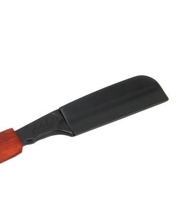 Buy S53-6 Black Zinclegation Straight Edge Razor for Men - Premium Japanese Hairdresser Shaving Tool for Hair & Eyebrows - Buy Online on GoSupps.com
