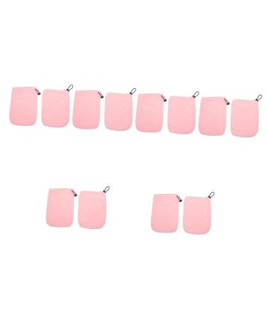 FOMIYES 6 Pairs Wax Thermal Insulation Gloves Wax Bath Foot Hand Cover Mitts Cracked Hand Gloves Hand Protector Gloves Hand Gloves Spa Wax Socks Baby Plush Keep Warm Floor Mat Pink