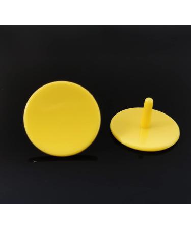 Adhere Golf Ball Marker 100pcs Plastic Position Quarter Size 0.94 Flat Mix Color Marker - Buy Online on GoSupps.com