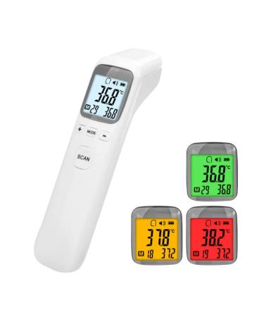 Thermometer for adults and Baby Digital infrared non contact thermometer with Fever Alarm LCD Screen Accurate Reading and Memory Function